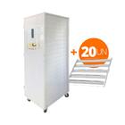 Kit - Armário Crescimento 20 Níveis 58x70 Ac20 + 20 Esteiras