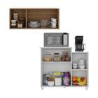 Kit Armário De Cozinha C/ Balcão/fruteira Multimóveis Mp2237