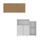 Kit Armário De Cozinha C/ Balcão/fruteira Multimóveis Mp2237