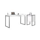 Kit Armario E Escrivaninha Logite Branco