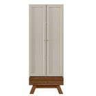 Kit Armário Multiuso 01 Gaveta Nolan Com Aparador 04 Portas M