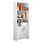 Kit Armários Para Escritório Semi Aberto 2 Portas E Armário A