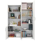 Kit Armários Para Escritório Semi Aberto 2 Portas E Armário A