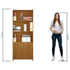 Kit Armários Para Escritório Semi Aberto 2 Portas E Armário A