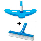 Kit Aspirador Asa Delta com 3 Rodas Sem Cabo + Escova para Pi