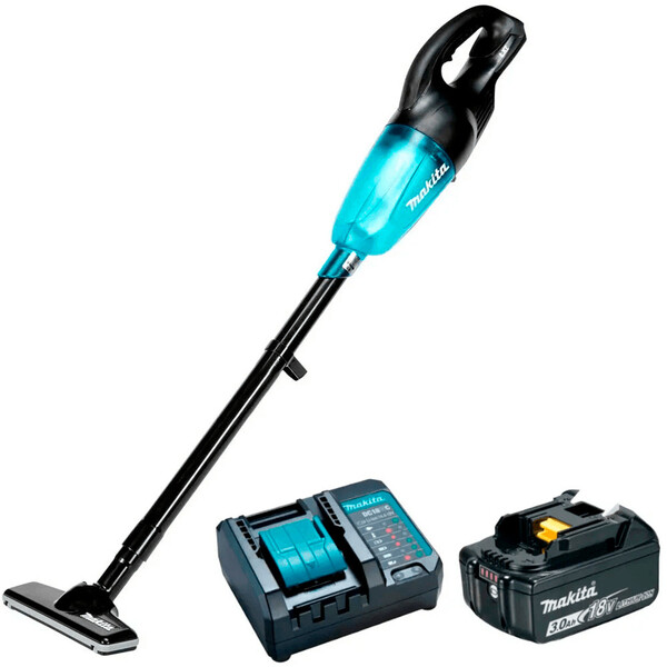 Kit Aspirador De Pó A Bateria 18v Com Bateria 3ah Dcl180zb Makita ...