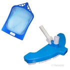 Kit Aspirador Escova 3 Rodas E Peneira Netuno