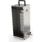 Kit - Assador Churrasquito 10 Espetinhos Em Inox Pr-199 + Kit