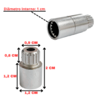 Kit Aumento Extensor Prolongador de Registro Deca ou Similar