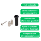 Kit Aumento Extensor Prolongador de Registro Deca ou Similar