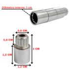 Kit Aumento Extensor Prolongador De Registro Padrão Deca ou S