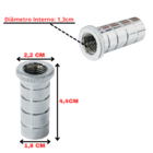 Kit Aumento Extensor Prolongador De Registro Padrão Deca ou S