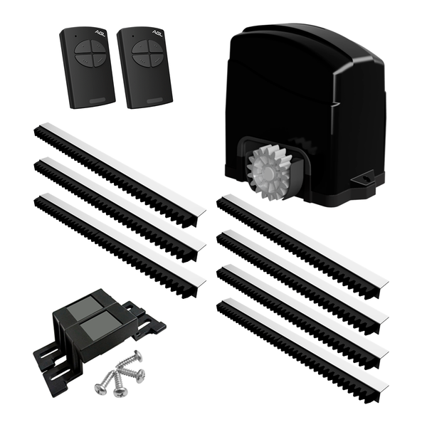 Kit Automatizador Portão Residencial Dz Trino 500 3,5m Agl