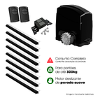 Kit Automatizador Portão Trino 300 Light Deslizante 4m Agl