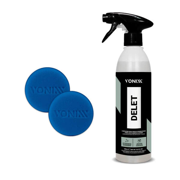 Kit Automotivo Vonixx Delet 500ml + 2 Aplicadores