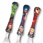 Kit Avengers Prato Talheres Copo Garrafa - Hulk