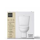 Kit Bacia Caixa Acoplada Kids Branco 3/6 Lts+compl Instalacao