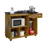 Kit Balcão 2 Porta Basculante Violeta Mais Cooktop Fogão Cham