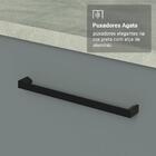 Kit Balcão + Cristaleira 70cm Branco/cinza Agata Madesa 01