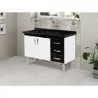 Kit Balcão Com Tampo Tóquio 116cm Rorato