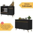 Kit Balcão Cozinha Para Cooktop/forno 105cm E Gabinete Pia 12