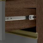 Kit Balcao Para Pia 160cm 2 Peças Mdf Kali Premium Nicioli