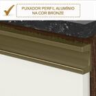 Kit Balcao Para Pia 160cm 2 Peças Mdf Kali Premium Nicioli