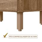 Kit Balcao Para Pia 160cm 2 Peças Mdf Kali Premium Nicioli