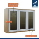 Kit Balcão Para Pia 1 Porta 4 Gavetas E Armário Para Cozinha