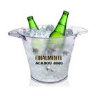 Kit Balde De Gelo + 2 Taças Gin Personalizados Fim De Ano