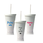 Kit Balde E Copos Com Tampa Personalizados Family Time Dia Da