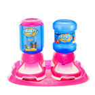 Kit Bandeja com Bebedouro + Comedouro Automático para Pet 2 L