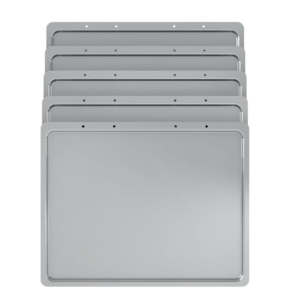 Kit Bandeja De Aluminio Para Forno De Bancada 60l 5 Pecas