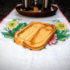 Kit Bandeja de Madeira 12x17cm - RG - Nº6 Cozinha - Elegante