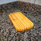 Kit Bandeja de Madeira 12x22cm - RG - Nº8 Cozinha - Elegante