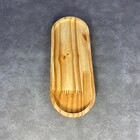 Kit Bandeja de Madeira 27,5x9,5 - Oval - Sustentável-Design-E