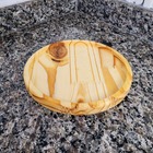 Kit Bandeja de Madeira Pinus 10,5cm - Modelo Circular -Elegan