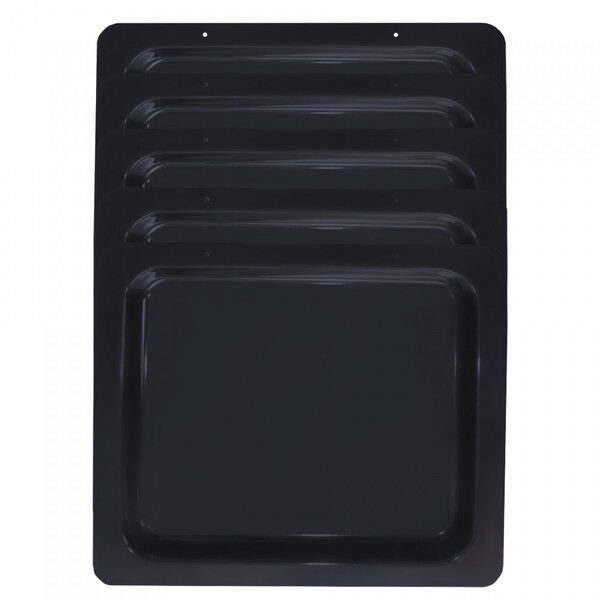 Kit Bandeja Esmaltada Para Fornos Embutir 57l - 5 Pecas