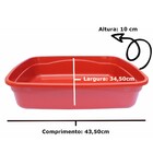 Kit Bandeja Sanitária Para Gatos Com Bebedouro E Comedouro Br