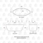 Kit Banheira de Imersão Acrílico 170 cm Rubi e Misturador de