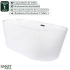 Kit Banheira Freestanding Venezza 1.50m C/misturador Cromado