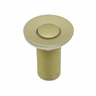 Kit Banheiro 1 Torneira Mesa Tube 1/4 de Volta Dourado Fosco