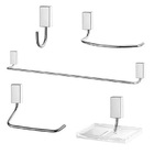 Kit Banheiro 5 Pçs Aço Cromado 2000 C30 Lorenzetti - Unico