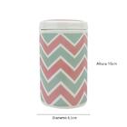 Kit Banheiro Acessórios Organizador Higiênico Chevron Bebê Co