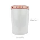 Kit Banheiro Acessórios Organizador Higiênico Pêssego Poá Beb