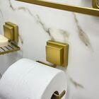 Kit Banheiro Adesivo Dourado Fosco Arthi 3 Peças