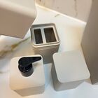 Kit Banheiro Bancada C/ Lixeira Stolf Areia 4 Pçs