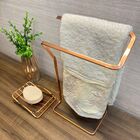 Kit Banheiro Bancada P Toalha Saboneteira Vaso Planta 4pçs