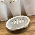 Kit Banheiro Bancada Premium Branco Uz 4pçs