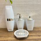 Kit Banheiro Bancada Premium Branco Uz 4pçs